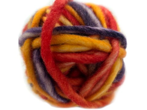 BULKY LIGHT 224 MIX ORANGE RED YELLOW PURPLE marki Rosarios4 100g 60m 100% wełna owcza czesankowa hurtownia włóczek najniższe
