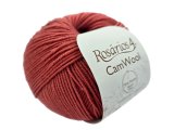 CAMWOOL 17 CEGŁA ZGASZONA WPADA W RÓŻ 50g 165m Rosarios4 100% wełna merino i wielbłądzia sklep z włóczkami GOLD-POL Warszawa