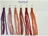 LAQUE 19 BORDO CIEMNY CZERWONY 50g 200m Rosarios4 100% wełna merino i z jaka sklep z włóczkami w Warszawie