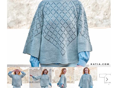 SILKY LACE 192 BRĄZ GORZKA CZEKOLADA włóczka Concept by Katia 50g 260m wełna merynos z jedwabiem sklep z włóczkami Katii