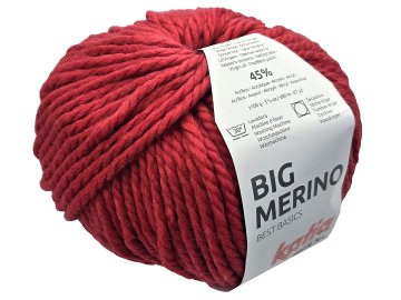 Big Merino 63 KORALOWY100g...
