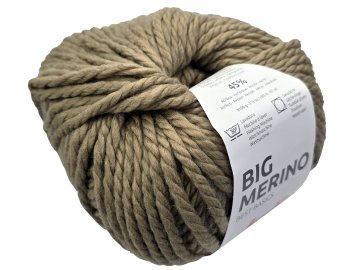 Big Merino 20 BEŻ LNIANY...
