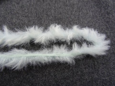 POLAR 118 SZARY ANGIELSKI włóczka KATIA 100g 60m jak futerko futro szenila sierść królika sklep z wełną GOLD-POL