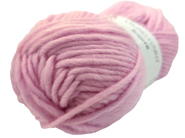 SNORRE włóczka 263 RÓŻ JASNY Viking Garn 100g 100m 100% wełna czesankowa HIGHLAND z Peru na sweter genser koc czapkę komin