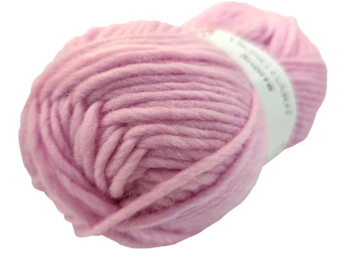 SNORRE włóczka 263 RÓŻ JASNY Viking Garn 100g 100m 100% wełna czesankowa HIGHLAND z Peru na sweter genser koc czapkę komin