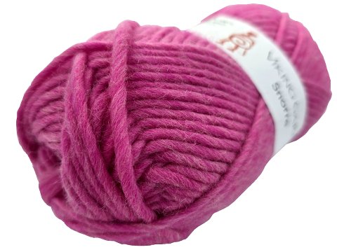 SNORRE włóczka 261 RÓŻ MELANŻ Viking Garn 100g 100m 100% wełna czesankowa HIGHLAND z Peru na sweter genser koc czapkę komin