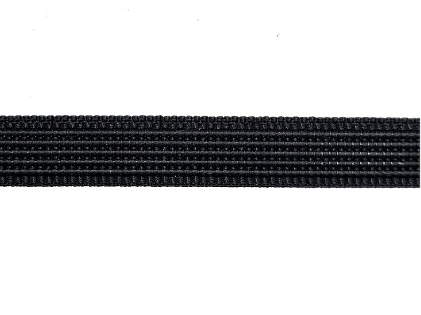 Fiszbina 8mm HARD gorsetowa CZARNA cena za 1m żyłkowa w oplocie tkana krawiecka do tunelu sklep GOLD-POL