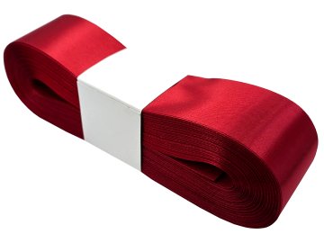 4cm 50m BORDO WINE wstążka...