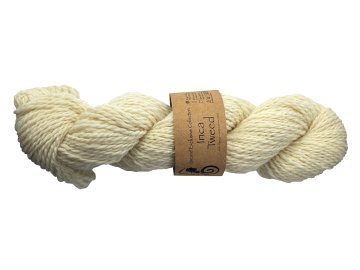 INCA TWEED włóczka 100 BIEL...