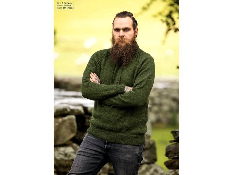 ANDES TWEED włóczka 245 MELANŻ BRĄZÓW RUDOŚCI Viking Garn 50g 100m mix wełny alpaka i merino hurtownia włóczek GOLD-POL Warszawa