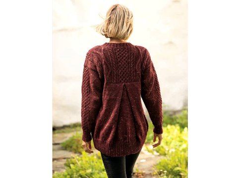 ANDES TWEED włóczka 245 MELANŻ BRĄZÓW RUDOŚCI Viking Garn 50g 100m mix wełny alpaka i merino hurtownia włóczek GOLD-POL Warszawa