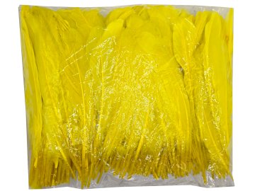 Pióra gęsie ŻÓŁTA CYTRYNA...