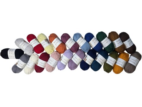 BIO-WOOL 27 ORANGE ZGASZONY MIODOWY 50g 82mRosarios4 100% wełna merino GOTS hurtownia włóczkek GOLD-POL Warszawa