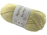 BIO-WOOL 33 ŻÓŁTY JASNY ZGASZONY 50g 82mRosarios4 100% wełna merino GOTS hurtownia włóczkek GOLD-POL Warszawa