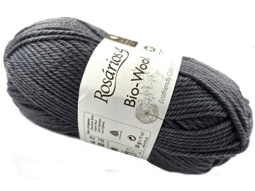 BIO-WOOL 15 SZARY CIEMNY...