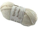 BIO-WOOL 01 BIEL WEŁNY OFF WHITE 50g 82mRosarios4 100% wełna merino GOTS hurtownia włóczkek GOLD-POL Warszawa