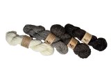 INCA TWEED włóczka 103 PRAWIE CZARNY Viking Garn 50g 100m mix wełny alpaka i merino hurtownia włóczek GOLD-POL Warszawa
