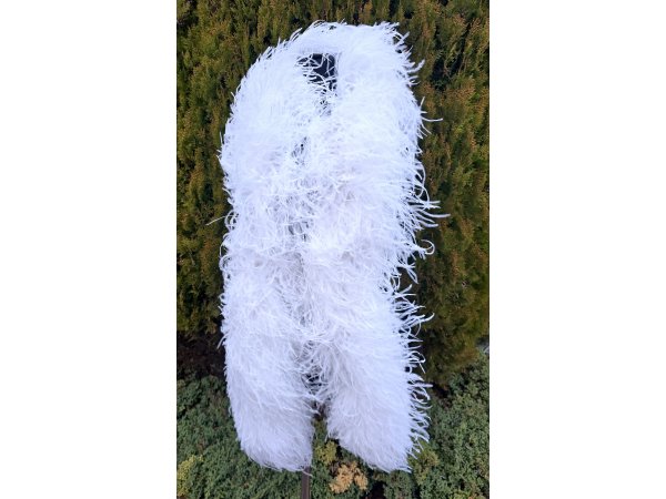 Szal boa 10ply NAVY BLUE GRANATOWY pióra strusie 1szt/1,8m NA INDYWIDUALNE ZAMÓWIENIE BEZ MOZLIWOŚCI ZWROTU