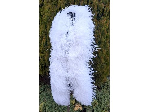 Szal boa 10ply NAVY BLUE GRANATOWY pióra strusie 1szt/1,8m NA INDYWIDUALNE ZAMÓWIENIE BEZ MOZLIWOŚCI ZWROTU