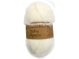 BABY ALPACA włóczka 300 BIAŁY MLECZNY OFF WHITE Viking Garn 25g 75m wełna alpaka hurtownia włóczek GOLD-POL Warszawa