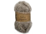 BABY ALPACA włóczka 307 BEŻ CIEMNY MELANGE Viking Garn 25g 75m wełna alpaka hurtownia włóczek GOLD-POL Warszawa
