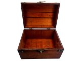 Przybornik krawiecki KUFER VINTAGE wymiary 180x130x125mm drewniany bez wyposażenia największy egzemplarz