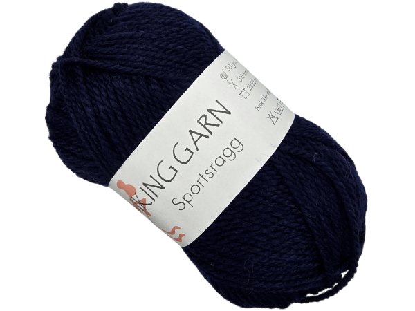 SPORTSRAGG włóczka 526 GRANAT BARDZO CIEMNY Viking Garn 50g 100m mix wełny sport czapki kominy szaliki sklep GOLD-POL