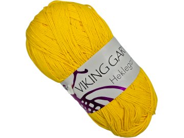 HEKLEGARN włóczka 845 Żółty...
