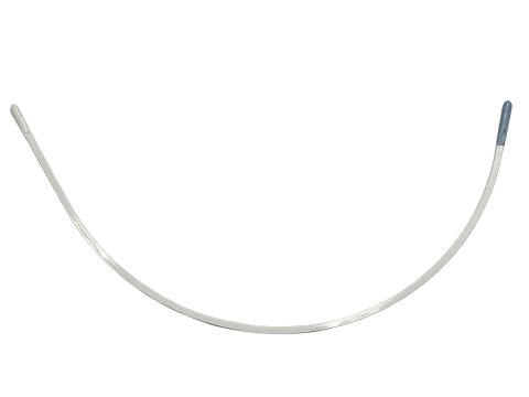 Fiszbina 24cm  metalowa do miseczki gorsetowa cena za 1 parę fiszbiny metalowe półkole stanika biustonosza