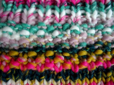 WoW Chunky Boom 309 MIX KOLORÓW włóczka KATIA 100g 75m sklep z włóczkami Warszawa wełna czesankowa OSTATNIE MOTKI