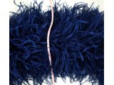 Szal boa 10ply NAVY BLUE GRANATOWY pióra strusie 1szt/1,8m NA INDYWIDUALNE ZAMÓWIENIE BEZ MOZLIWOŚCI ZWROTU