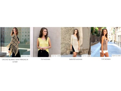 GATSBY włóczka glamour 61 MIEDZIANY ZŁOTY 50g 118m mix wiskozy fantazyjna na chusty bluzeczki sylwester sklep z włóczkami WAWA