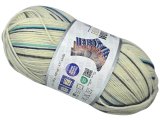 WOOL SOCKS PRINT 6707 MIX ECRU SZARY MORSKI Himalaya 100g 400m melanż ombre włóczki wełniane na skarpetki sklep GOLDPOL