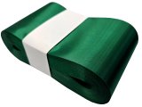 10cm 50m HURT GREEN ZIELONA BUTELKA 188 wstążka satynowa atłasowa szeroka na kokardy wstęgi hurtownia wstążek Warszawa