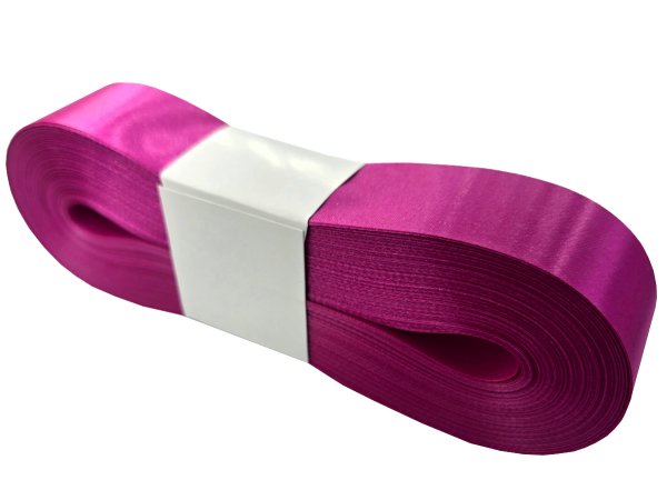 3cm 50m RÓŻOWA 109 wstążka satynowa szeroka na kokardy kokardki wstęgi hurtownia wstążek Warszawa tanie wstążki