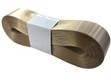3cm 50m BEŻ BEIGE 185 wstążka satynowa szeroka na kokardy kokardki wstęgi hurtownia wstążek Warszawa tanie wstążki