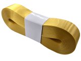 3cm 50m GOLD ZŁOTY JASNY Z118 wstążka satynowa szeroka na kokardy kokardki wstęgi hurtownia wstążek Warszawa tanie wstążki