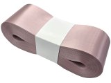 6cm 50m RÓŻ PUDROWY POWDER PINK Z135 wstążka satynowa szeroka na kokardy kokardki wstęgi Warszawa tanie wstążki