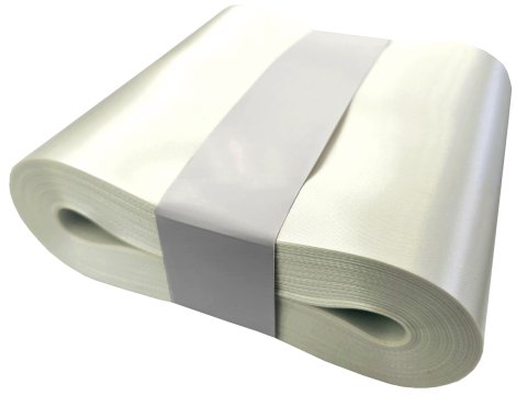 15cm 50m HURT ECRU KREM 163 wstążka satynowa szeroka na kokardy wstęgi hurtownia wstążek Warszawa