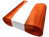 20cm 50m HURT ORANGE POMARAŃCZOWA 146 wstążka satynowa najszersza na kokardy wstęgi hurtownia wstążek Warszawa