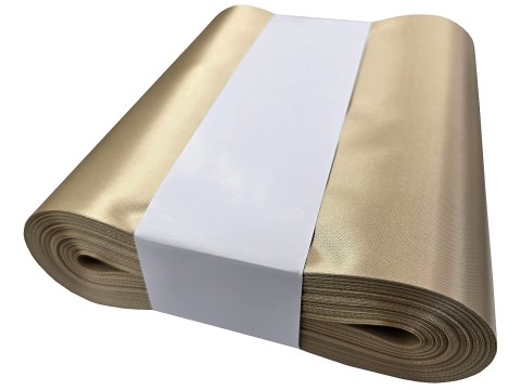 20cm 50m HURT BEŻ BEIGE 185 wstążka satynowa najszersza na kokardy wstęgi hurtownia wstążek Warszawa