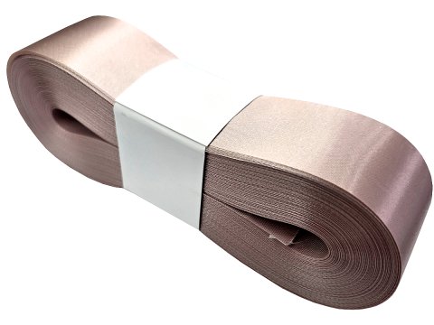 4cm 50m RÓŻOWA PUDROWA POWDER PINK Z135 wstążka satynowa na kokardy kokardki wstęgi hurtownia wstążek wstążki ozdobne