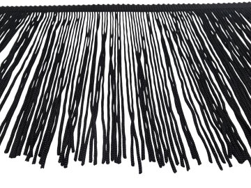 Frędzle 15cm 02 CZARNE...