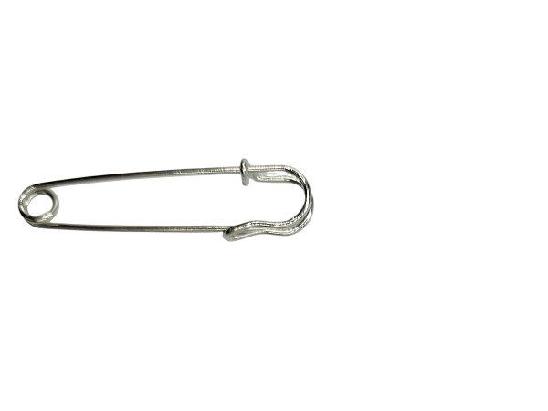 Agrafka 57mm ozdobna szkocka cena za 1szt NIKIEL SREBRNA metalowe agrafki do kiltu swetra chusty szala hurtownia agrafek Wawa