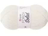 FORZA SOLID 01 Biały Off White włóczka YarnArt 100g 420m włóczki wełniane na ciepłe skarpety sklep z włóczką