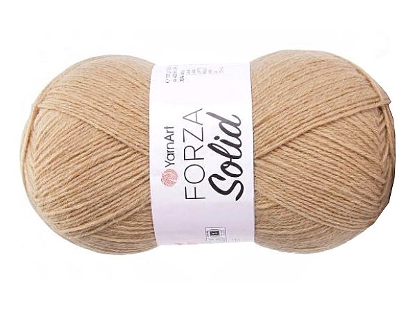 FORZA SOLID 06 Ciepły Beż włóczka YarnArt 100g 420m włóczki wełniane na ciepłe skarpety sklep z włóczką