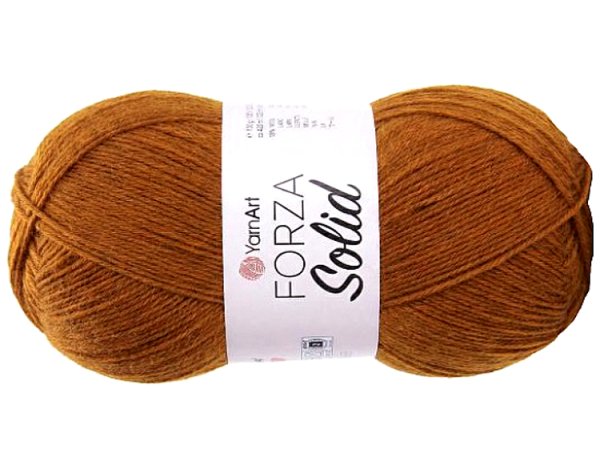 FORZA SOLID 08 Miodowa włóczka YarnArt 100g 420m włóczki wełniane na ciepłe skarpety sklep z włóczką