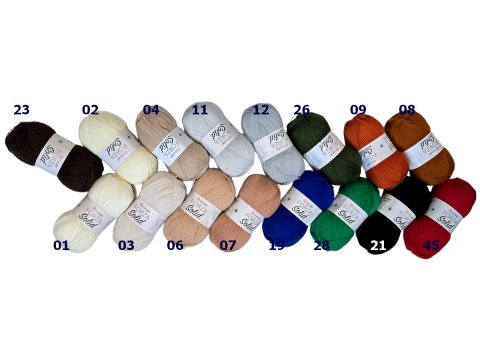 FORZA SOLID 09 Orange karotka włóczka YarnArt 100g 420m włóczki wełniane na ciepłe skarpety sklep z włóczką