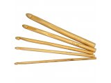 Szydełko bambusowe 6mm cena za sztukę naturalne eco importer szydełek hurtownia GOLD-POL