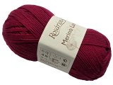MERINO LAND 11 Bordowa 50g 220m Rosarios4 włóczka 100% wełna merino hurtownia włóczek GOLD-POL Warszawa